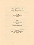 The Wind Ensemble and Chamber Winds by Pittsburg State University