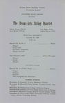 The Beaux-Arts String Quartet by Kansas State Teachers College
