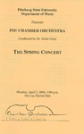 The PSU Chamber Orchestra by Pittsburg State University