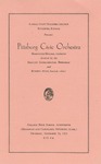 Pittsburg Civic Orchestra by Kansas State Teachers College