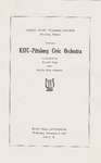 KSTC Pittsburg Civic Orchestra by Kansas State Teachers College