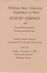 Suzuki Strings, Scott Nelson Studios Parsons and Riverton