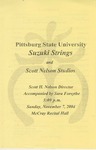Suzuki Strings and Scott Nelson Studios by Pittsburg State University