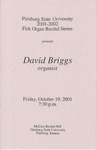 David Briggs, organist