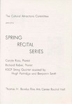 Spring Recital Series