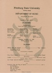 Collegium Musicum A Program of Early Music by Kansas State Teachers College
