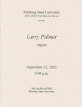 Larry Palmer organ