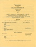 PSU Clarinet Day