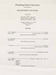 William Vance-Recorders, Gene Vollen-Harpsichord, and Carolann Martin-Cello by Pittsburg State University