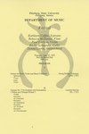 Kathleen Coffee-Soprano, Rebecca McDaniel-Flute, Paul Carlson-Violin, Becky Schwenke-Cello, and Donna Lyerla-Harpsichord at McCray Recital Hall at 8:00 P.M. by Pittsburg State University