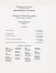 Chamber Wind Ensemble by Pittsburg State University