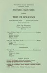 Trio Di Bolzano by Kansas State College of Pittsburg
