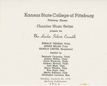 New London Soloists Ensemble by Kansas State College of Pittsburg