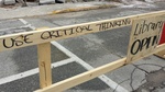 "Use Critical Thinking" Sign by Susan Johns-Smith