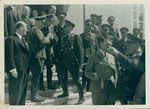 Adolf Hitler speaking to Hermann Goering by Unknown