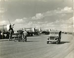 1943; Debden, England airfield by Unknown