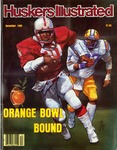058 Huskers Illustrated Football 1982 program by Ted Watts