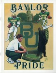 059 Baylor University Football c1982 by Ted Watts
