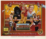 070 Pittsburg State University Football 1982 poster by Ted Watts