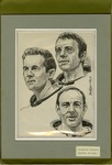 073 American Astronauts Shepherd, Mitchell, Roosa 1971 by Ted Watts