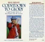 079 "Bear Bryant-Countdown to Glory" 1983 by Ted Watts