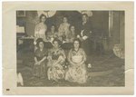 F 262 Edith Wayland and History Club members by Unknown