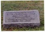 F 266 Otto Frederick Thum (1857-1938) and Ella Willson Thum (1858-1933) Headstone by Neet, Sharon E.