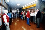 Weede - Ribbon Cutting, 2000 by M. Turner